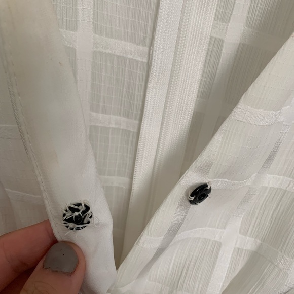 Princess polly string of stars white romper with clasp! - Picture 5 of 8